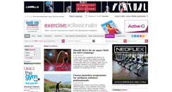 Desktop Screenshot of exerciseprofessionals.net